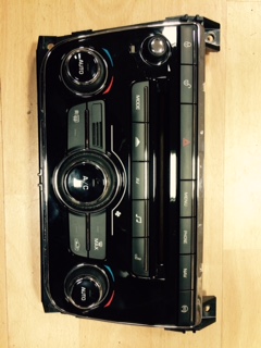 Centre console switch panel